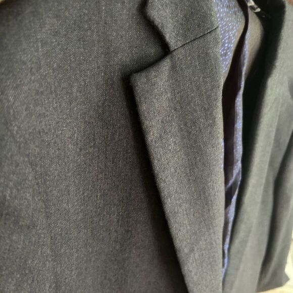 Haight & Ashbury Sophisticated Charcoal Men's Blazer 42 - Picture 8 of 12